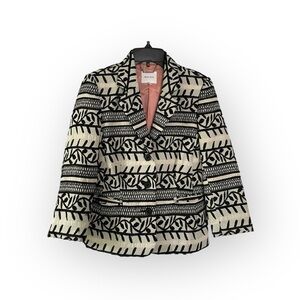 Walter jacket / blazer black and white